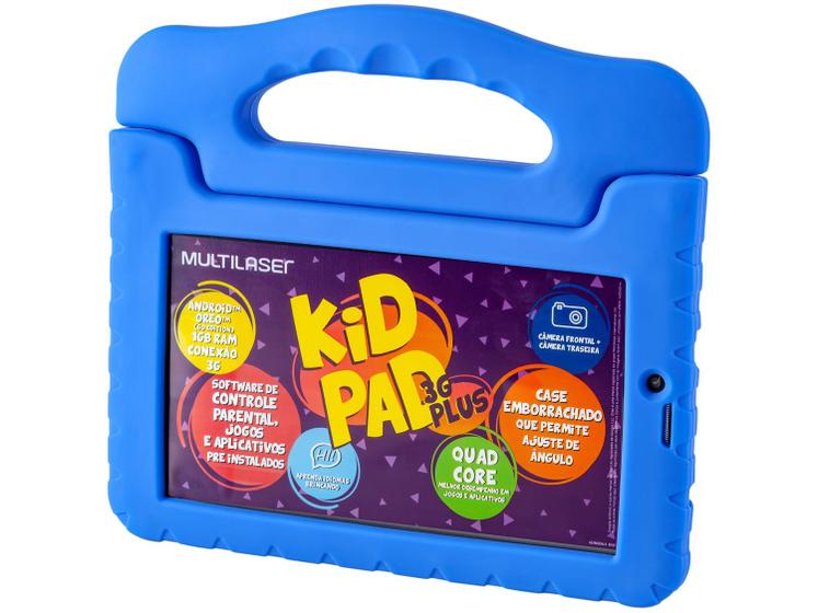 Tablet Multilaser Kids Pad Nb291 Azul 16gb 3g
