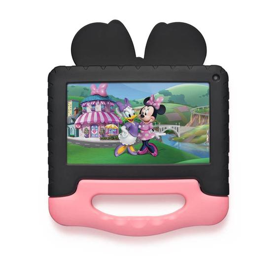 Tablet Multilaser Minnie Mouse Nb414 Preto 64gb Wi-fi