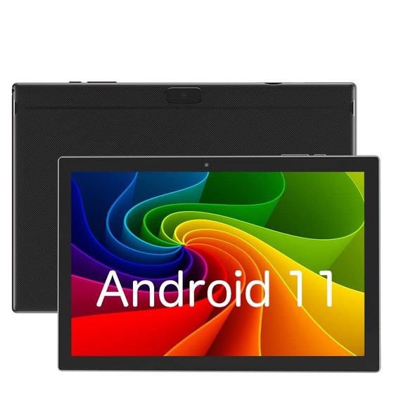 Imagem de Tablet Multilaser Android 11 10in 64GB, Tab 8MP Câm, Quad-Core 2GB RAM, WiFi, IPS HD 10.1