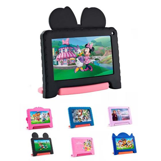 Imagem de Tablet Multilaser Disney Infantil Netflix Youtube
