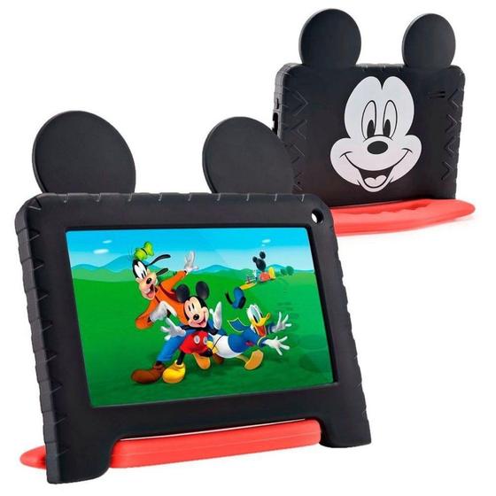 Imagem de Tablet MULTILASER Infantil Do Mickey Mouse Capa 32Gb Criança