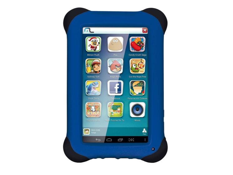Imagem de Tablet Multilaser Kid Pad 8GB Tela 7” Wi-Fi