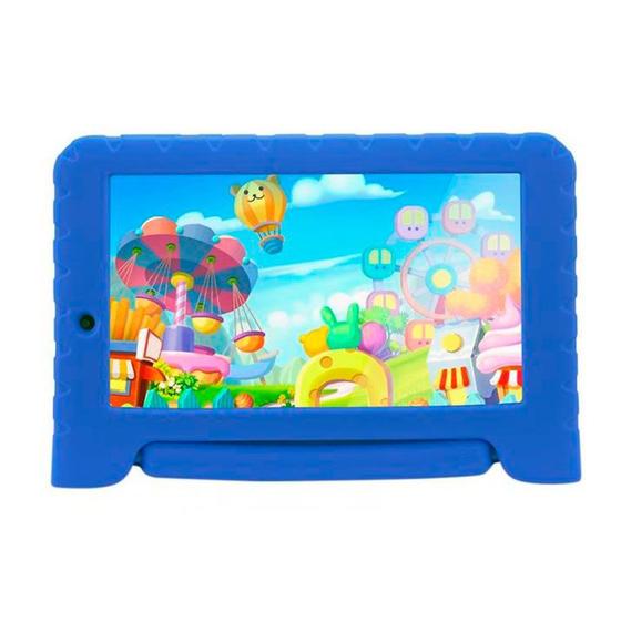 Imagem de Tablet Multilaser Kid Pad 8GB WI-FI Tela 7 Quad Core 1.2GHz Android 7.0 Câmera 2MP NB279