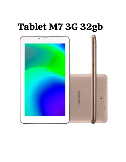 Imagem de Tablet Multilaser M7 3G 32GB Tela 7" Android 11 Go Edition Dourado - NB362