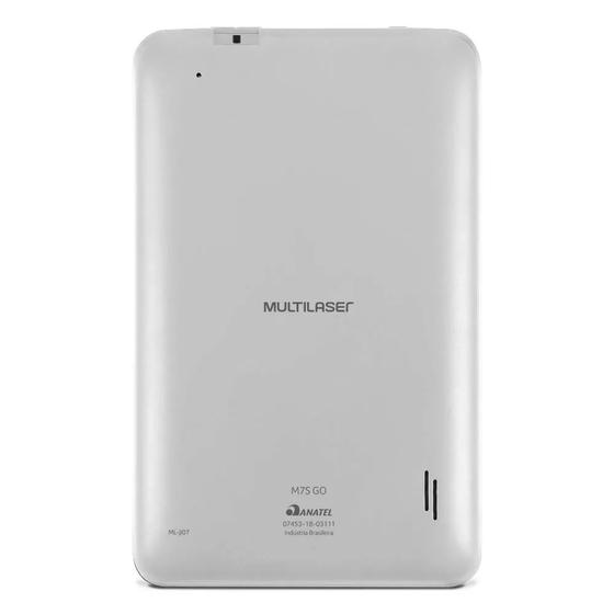 Imagem de Tablet Multilaser M7S NB196 7  Quad Core 1,2 GHZ Teclado Preto