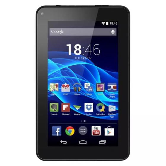 Imagem de Tablet Multilaser M7S Plus Preto Quad Core 1GB RAM Android 7 Dual Câm 1.3/2MP Tela 7'' 8Gb NB273