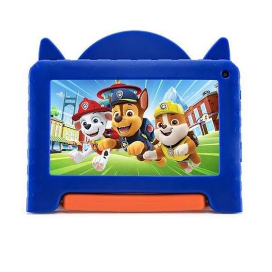 Imagem de Tablet Multilaser Patrulha Canina M7 WI-FI Android SKYE 64GB NB422 Azul