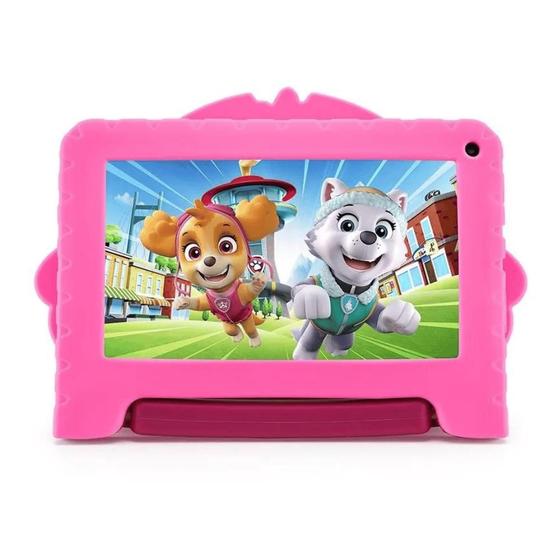 Imagem de Tablet Multilaser Princesas 7" QUAD-CORE 4GB de RAM + 64GB - NB418 (7908685679715)