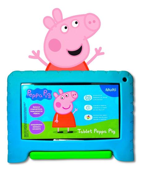 Imagem de Tablet Peppa Pig Android 13 64gb 4gb Ram 7" - NB420