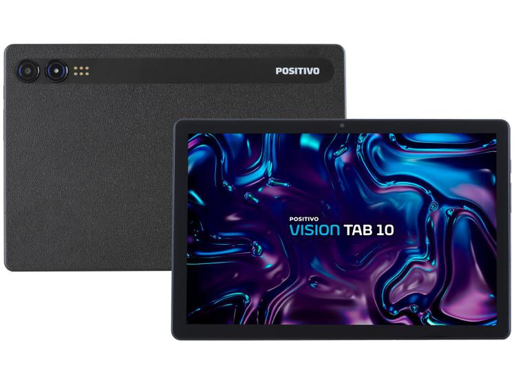 Imagem de Tablet Positivo Vision Tab 10,1" 128GB 4GB RAM Android 13 Octa Core Wi-Fi 4G