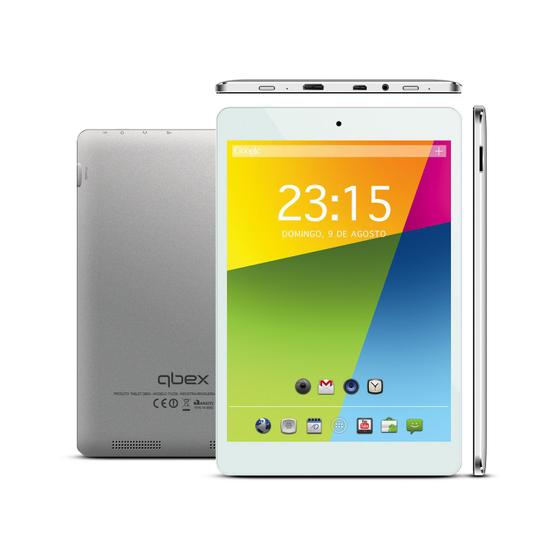 Tablet Qbex TX240 7.85" 8GB Dual Core A23 Bluetooth Branco Tablets