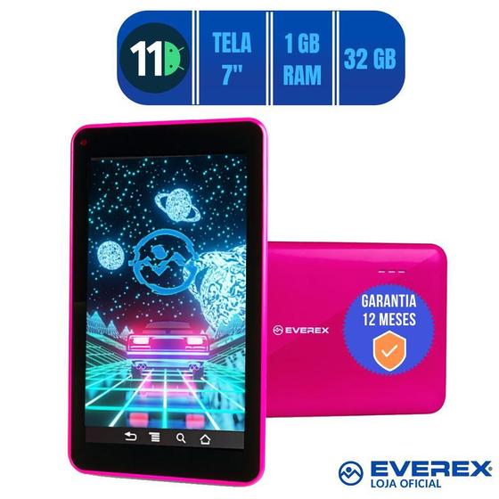 Tablet Everex Computer Fine 7 Rosa 32gb Wi-fi
