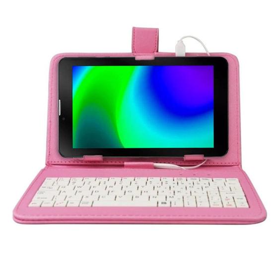 Imagem de Tablet Samsung A9 64gb 4G Função Celular + Capa teclado x115