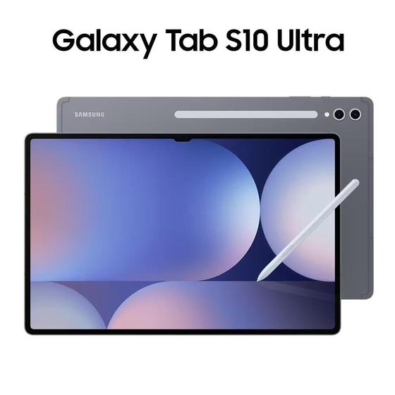 Tablet Samsung Galaxy Tab S10 Ultra WiFi 512GB 12GB RAM Câmera Traseira Dupla 13MP 8MP Frontal 12MP 12MP Tela 14.6 Cinza Com S Pen, Capa Teclad Menor preço em Tablet Samsung Galaxy Tab S10 Ultra WiFi 512GB 12GB RAM Câmera Traseira Dupla 13MP 8MP Frontal 12MP 12MP Tela 14.6 Cinza Com S Pen, Capa Teclad
