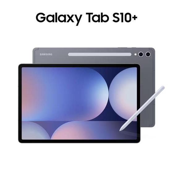 Tablet Samsung Galaxy Tab S10+ Wi-Fi 512GB 12GB RAM Câmera Traseira 13MP + 8MP Frontal 12MP Tela 12.4" Cinza- Com S Pen, Capa Teclado Menor preço em Tablet Samsung Galaxy Tab S10+ Wi-Fi 512GB 12GB RAM Câmera Traseira 13MP + 8MP Frontal 12MP Tela 12.4" Cinza- Com S Pen, Capa Teclado
