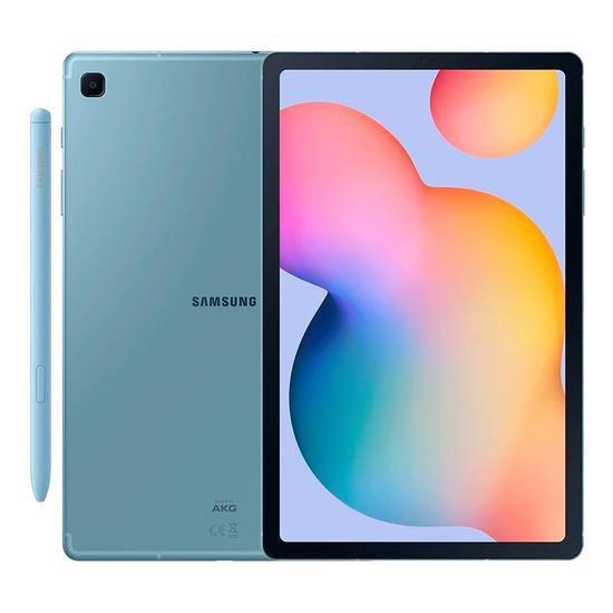 Imagem de Tablet Samsung Galaxy Tab S6 128GB com Caneta + Capa 10,4" Azul