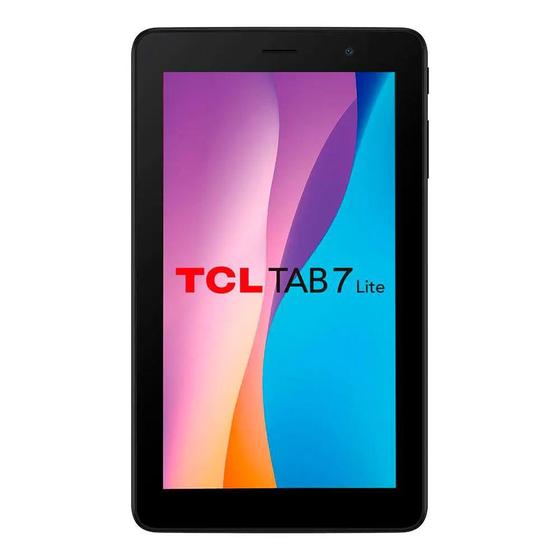 Imagem de Tablet TCL TAB 7 Lite 32GB, 4G, Wifi 7, Tela 7, Android 10, com Capa Protetora, Preto - 9309X