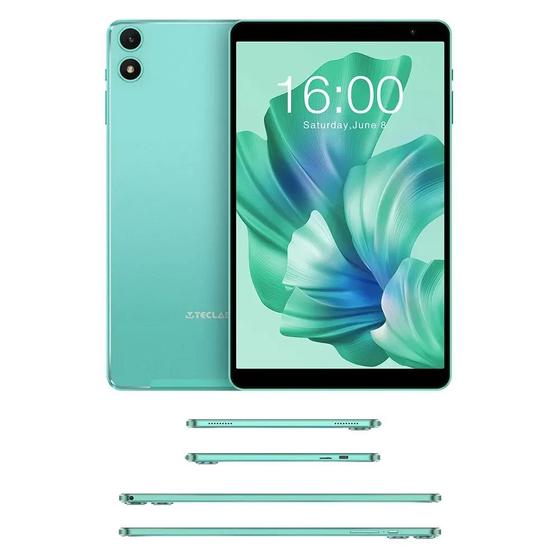 Tablet Teclast-P85T Android 14 - Corpo de metal, 8 Polegadas, IPS, 4 + 6GB RAM, ROM 64GB, A523, 8-Core, Widevine L1, WiF Tablet Teclast-P85T Android 14 - Corpo de metal, 8 Polegadas, IPS, 4 + 6GB RAM, ROM 64GB, A523, 8-Core, Widevine L1, WiF