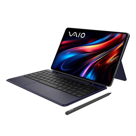 Tablet VAIO TL12 256GB 8GB RAM - 5G - Teclado Magnético e Caneta - Tela AMOLED 12.6” 2.5K - Preto