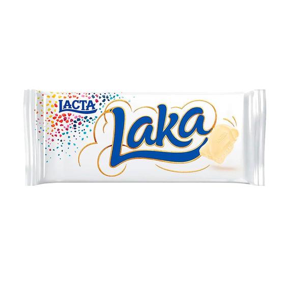 Imagem de Tablete de Chocolate Branco Laka 80Gr - Lacta