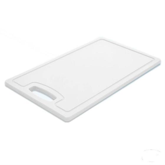 Imagem de Tábua com Alça Retangular Branca 10x300x500mm - 12437 - DUCHEFE