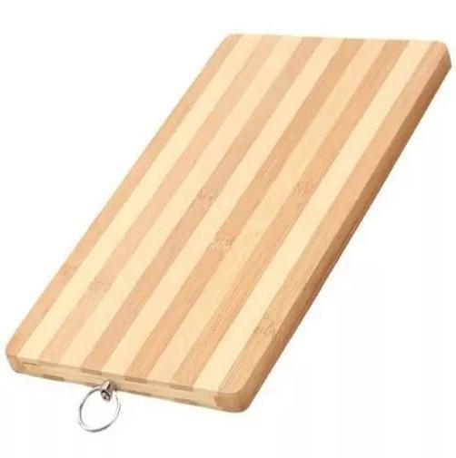 Imagem de Tábua De Corte Bambu Natural Retangular 30 Cm