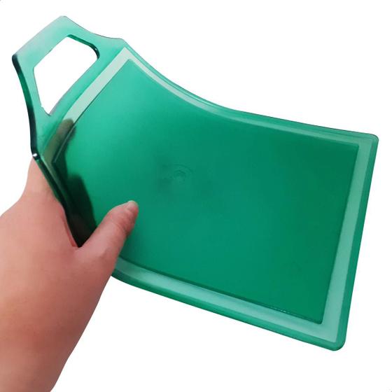Imagem de Tábua de Corte Flexível de Plástico Dobrável Evita Sujeira Resistente para Corte