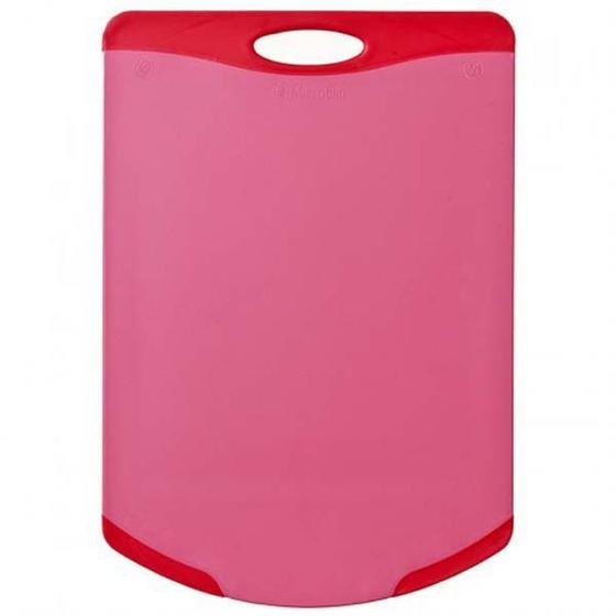Tábua De Corte Flutto Vermelha Com Canto Redondo 368x254mm Neoflam Menor preço em Tábua De Corte Flutto Vermelha Com Canto Redondo 368x254mm Neoflam