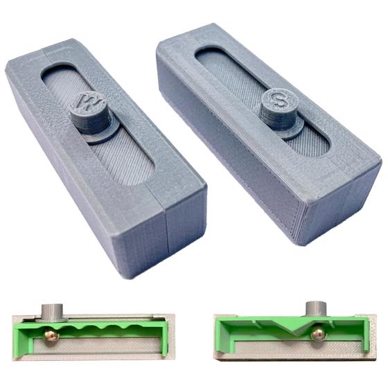 Imagem de Tábua de Lavar e Interruptor Seletor Fidget Clickers CocoSnap - Kit com 2 Peças