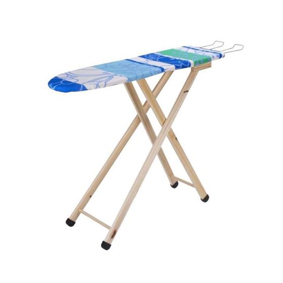 Tábua De Passar Roupas Madeira Mesa Com Suporte De Ferro E 2 Regulagem De Altura Menor preço em Tábua De Passar Roupas Madeira Mesa Com Suporte De Ferro E 2 Regulagem De Altura