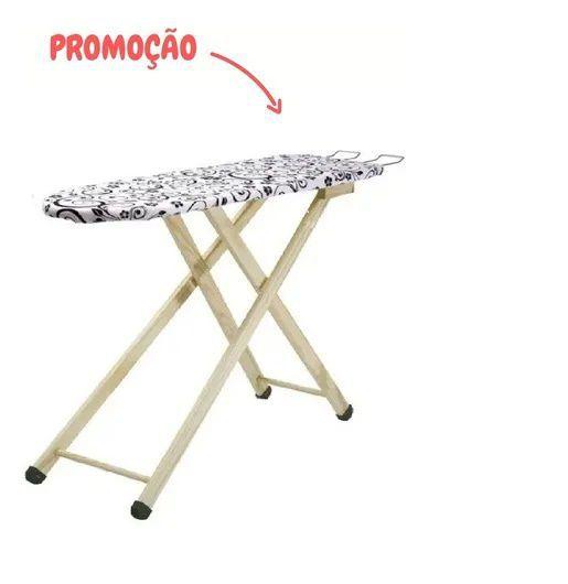 Tabua De Passar Roupas Passadeira Madeira Desmontável Grande é boa?