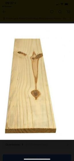 Menor preço em Tábua de pinus 30cm x 2cm x 3m
