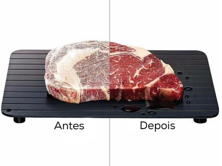 Imagem de Tábua Mágica Descongela Alimentos Carnes Peixes - Clink