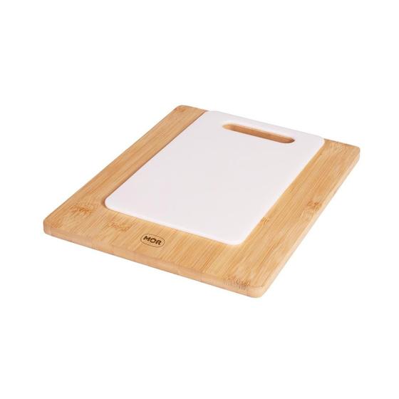 Imagem de Tábua para Corte de Bamboo 2 em 1