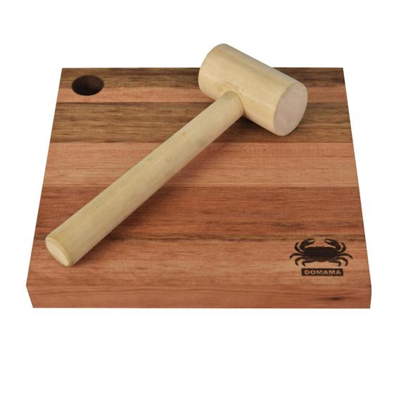 Imagem de Tábua para Quebrar Caranguejo com Martelinho Utily 
