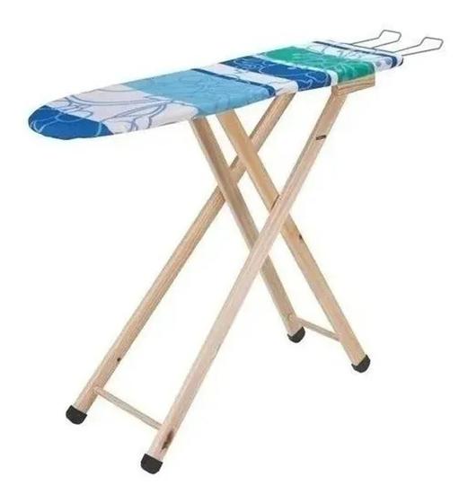 Tábua Passar Roupa Com Suporte Madeira Mega Oferta Menor preço em Tábua Passar Roupa Com Suporte Madeira Mega Oferta