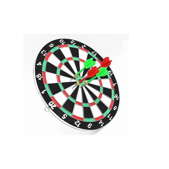 Imagem de Tabuleiro reversível do jogo Target Shooting Darts com 6 dardos