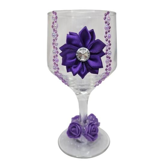 Imagem de Taça Buffet Maria Mulambo Flor Vidro 300 Ml