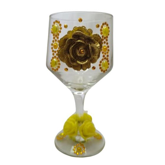 Imagem de Taça Buffet Oxum Flor Vidro 300 ml