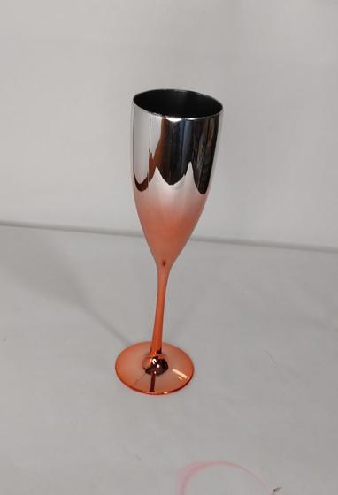 Imagem de Taça Champanhe Degradê Rose Gold 180ml