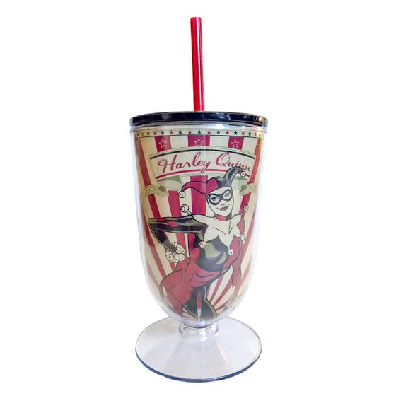 Imagem de Taça com Canudo Arlequina Clássica - 600ml