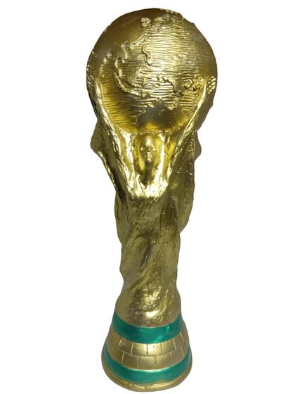Taça da Copa do Mundo 2022 Hexa Tamanho Original 37cm Menor preço em Taça da Copa do Mundo 2022 Hexa Tamanho Original 37cm