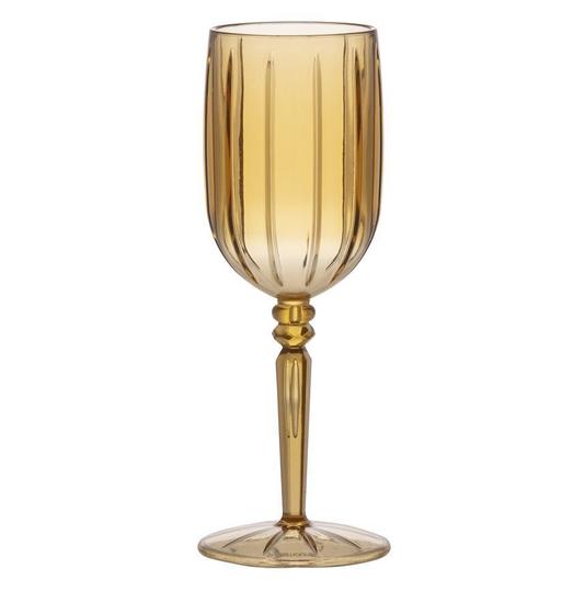 Imagem de Taça de Acrílico Cristal 275ML Luxo Vinho Água Várias Cores