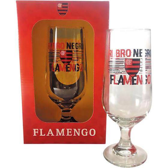 Imagem de Taça de Cerveja 300ml Allmix Flamengo