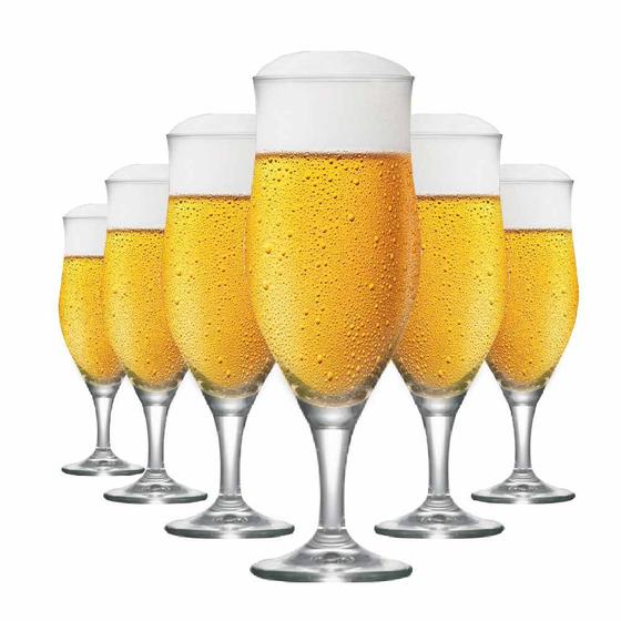 Imagem de Taça de Cerveja de Cristal Lubzer GG 515ml 6 Pcs