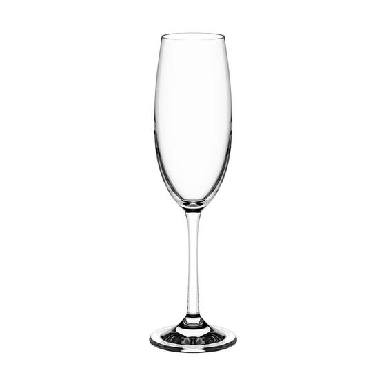 Imagem de Taça de Champanhe 220ml Em Cristal com Titânio - Haus Concept 56313/100