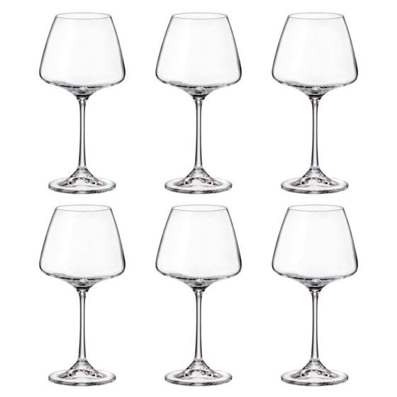 Imagem de Taça De Cristal Bohemia 350Ml Corvus 6 Peças