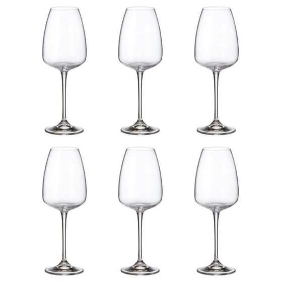 Imagem de Taça De Cristal Bohemia 440Ml Anser 6 Peças
