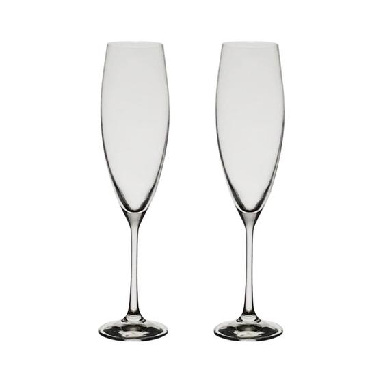 Imagem de Taça De Cristal Bohemia Para Champanhe 230 ml Sophia 2 Peças