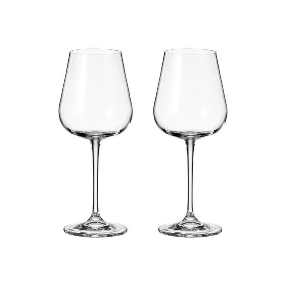 Imagem de Taça De Cristal Bohemia Vinho Branco 450 Ml Ardea 2 Peças